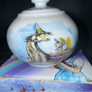 Cardew Sugar Bowl Wizard of Oz Ceramic Art Piece
